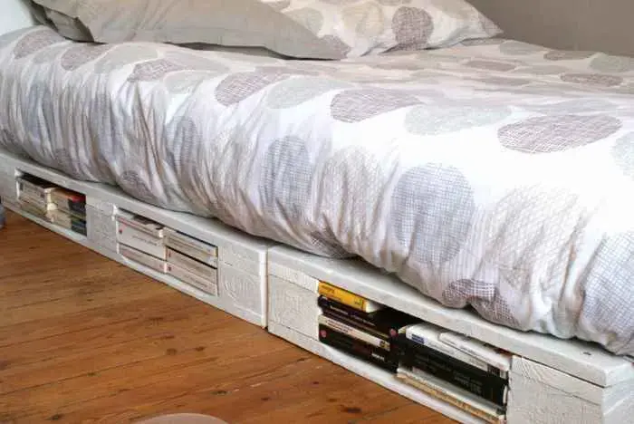 camas con palets almacenamiento bases soluciones